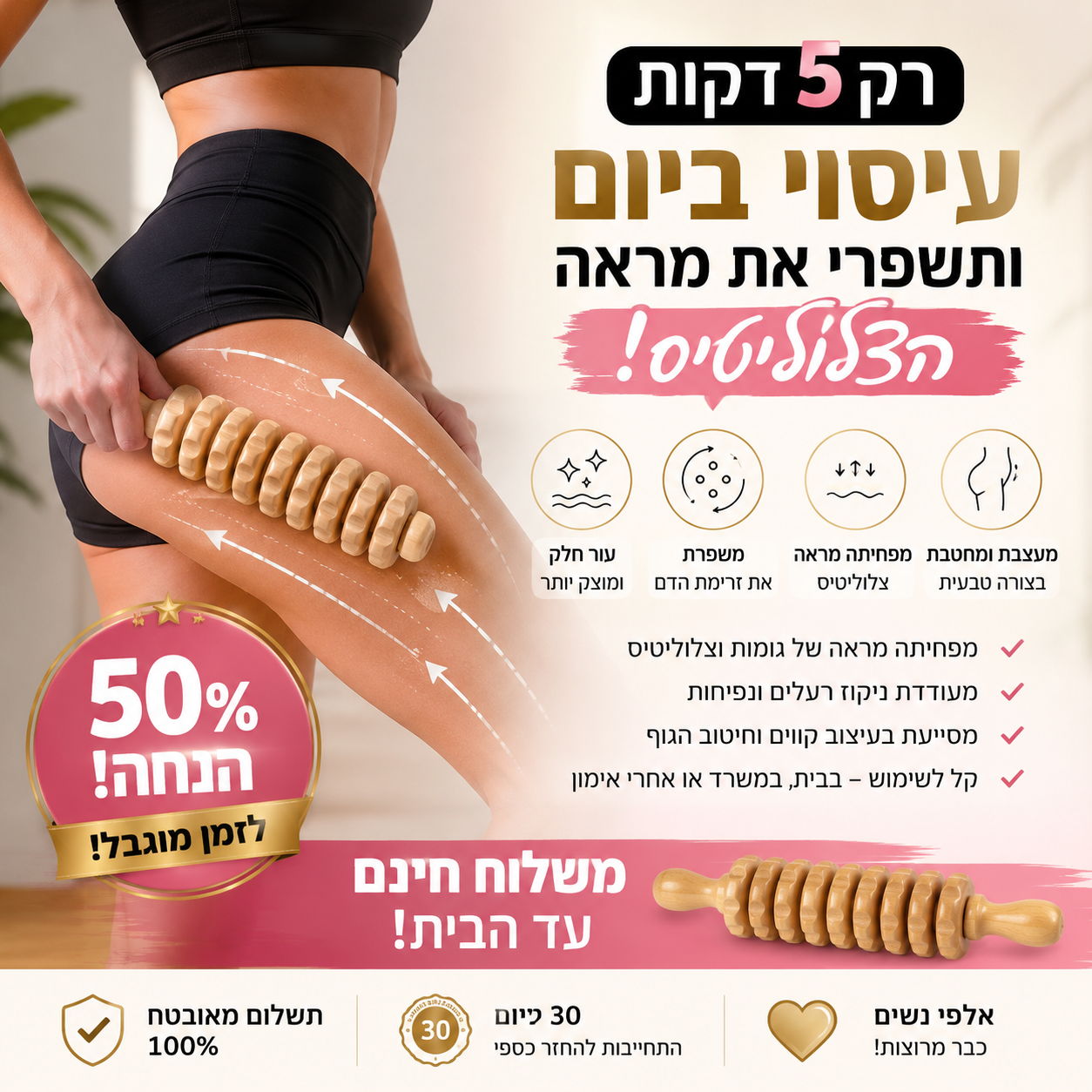 רולר מקצועי לעיצוב הגוף