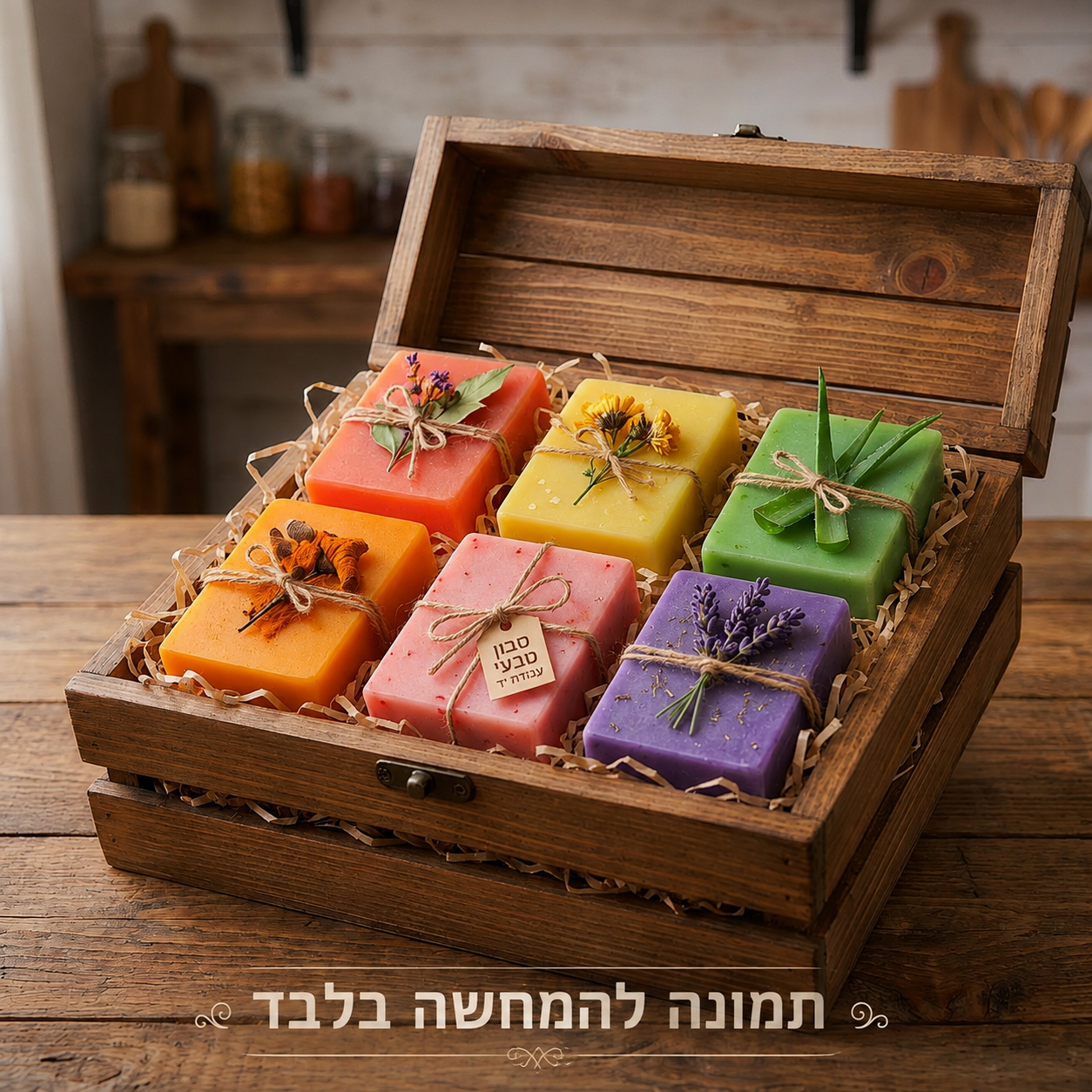 מארז הטיפוח האולטימטיבי – כורכום | אלוורה | פפאיה | תות | לבנדר | לימון
